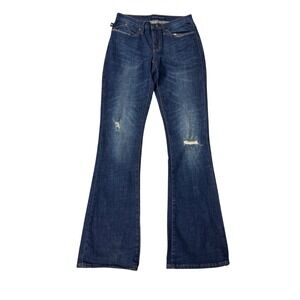 Rock & Republic Kasandra Jeans Womens Size 6M Distressed‎ Bootcut Denim